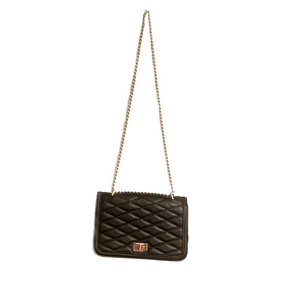 Express | Crossbody Black Quilted Bag